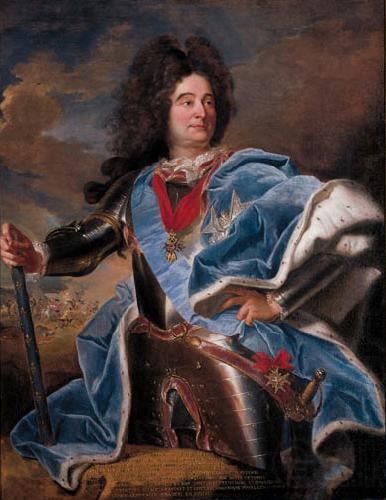 Hyacinthe Rigaud Portrait of Claude de Villars Spain oil painting art